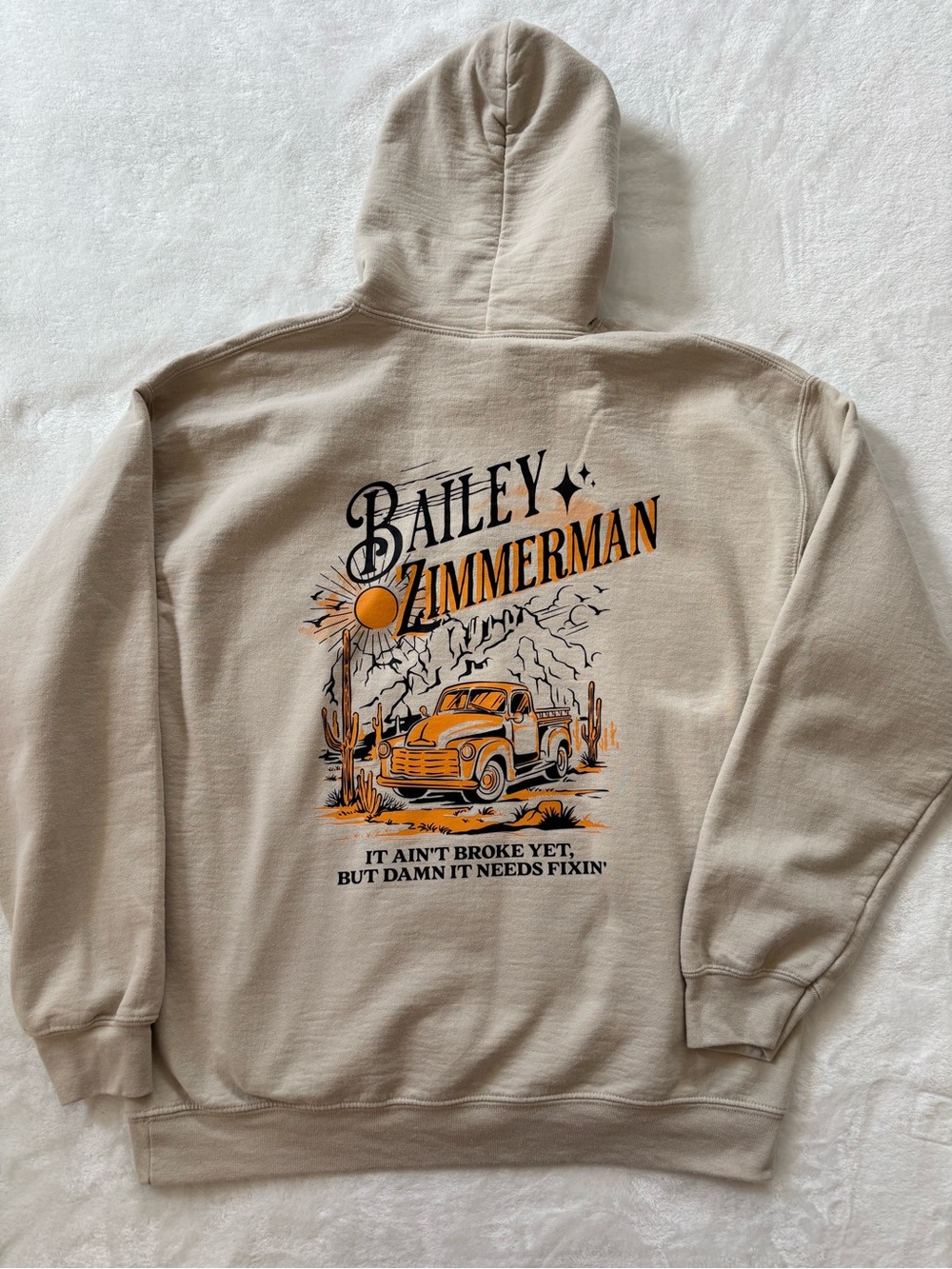 Bailey Zimmerman graphic hoodie
